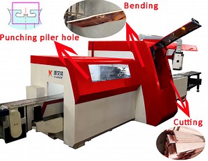 [Hot Item] CNC Busbar Processing Machinery Hydraulic Copper Bar Punching Bending Shearing Machine