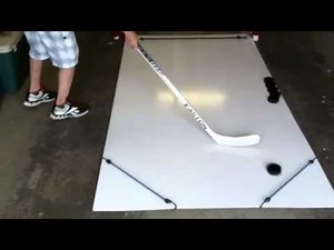 Homemade Hockey Skill Pad