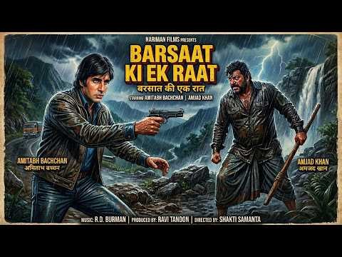 अमिताभ बच्चन 🔥Barsaat Ki Ek Raat (1981) Movie | Amitabh Bachchan, Rakhee Gulzar, Amjad Khan
