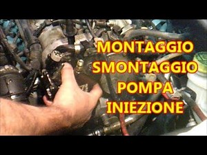 Smontaggio e Rimontaggio Pompa iniezione Fai da Te, 1. 3 Multijet, IDEA, MUSA, Parte1.