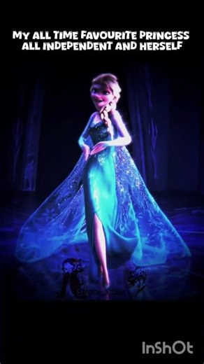 WANNA BE HER!!💅🤌 #elsa #princess #independent #herself