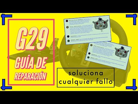 Detecta y Soluciona Fallos en Logitech G920/G29 - Guía de Reparación 2023