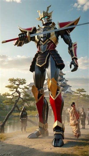 A car that arrives in Japan’s Warring States period transforms into a bipedal samurai robot