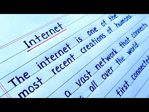 Essay on internet || paragraph on internet || internet essay || internet paragraph | paragraph writi