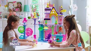Bring some magic to a My Little Pony fan with the Canterlot and Seaquestria Castle playset! Adult assembly required. Batteries not included. MY LITTLE PONY and all related characters are trademarks of Hasbro and are used with permission. © 2017 Hasbro. All Rights Reserved. MY LITTLE PONY: THE MOVIE © 2017 My Little Pony Productions, LLC. Licensed by Hasbro. | My Little Pony | Facebook