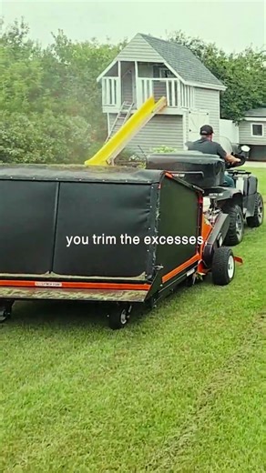 Clear what you can, rest, and let the ground in you regrow #sweepall #lawnsweeper