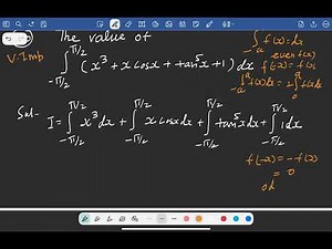 Maths Class 12th NCERT Important Questions | Integrals | Exercise-7.11 | Question-20 | CBSE Board