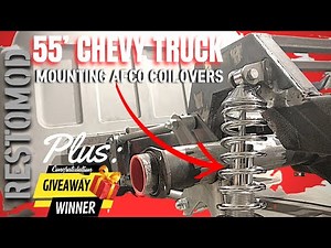 Rear Coilover Conversion on a 55-59' Chevy Truck!