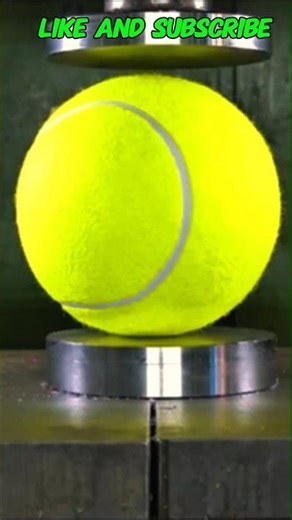 Balls vs. 150 tons of Hydraulic crushing 😂🤩🥳 #asmr#shorts #hydraulicpress #crush #satisfying