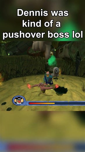 Remember the Dennis Boss Fight in the Spongebob Movie Game? | #Spongebob #SpongebobMovieGame #Dennis