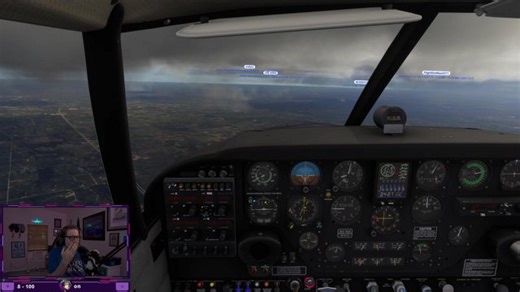 🛫 Booze Cruise 🛬 Real XRAY tech operates radar in fake plane! Slant Alpha Aviation F68 (Anadarko Muni.) to KOKM (Okmulgee Rgnl.) Comanche