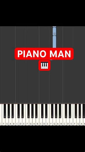Timeless | Nostalgic 🎹❤️ Piano Man (Easy Piano Tutorial)