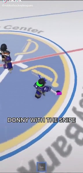 ROBLOX Hockey Highlights: DONNY WITH THE SNIPE