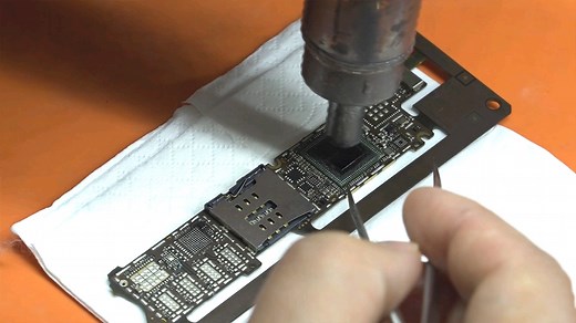 （1~5）人工组装手机，自己生产手机，手机制造，苹果安卓手机维修教程