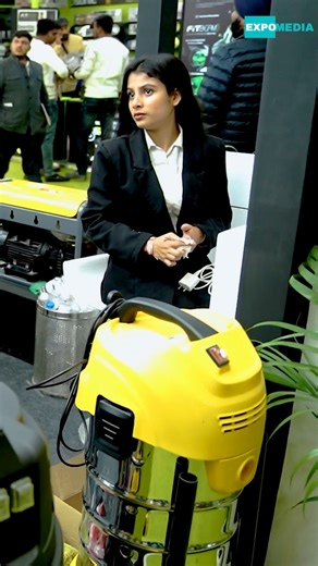 This is the Triple Motor Vacuum for Car Detailing! #Shorts #autostyleworldexpo2025