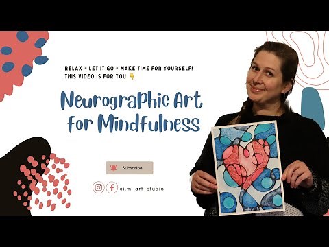 How to Make Neurographic Art | Mindfulness Art Practice | Beginner Friendly Art for Mindfulness