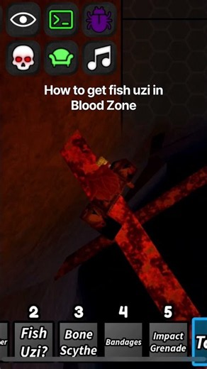 How to get fish Uzi in Blood zone. Username is, IPhone16isbest1