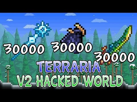 Terraria 1.2.4 Jbro's All Items/Npc Hacked World V2 Ios/Android
