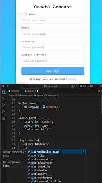 Responsive Registration Form | HTML CSS Only | Day 3 of 100 Web Development Projects