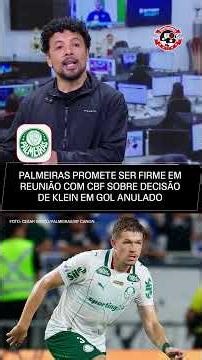 O PALMEIRAS IRÁ COBRAR EXPLICAÇÕES DA CBF SOBRE AS POLÊMICAS DO JOGO CONTRA O REMO!