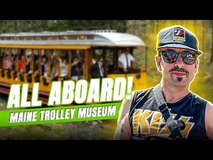 Maine's AMAZING Seashore Trolley Museum | Walkthrough and Tour