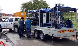 Mobile Water Treatment Plant Delivered to Laguna Water