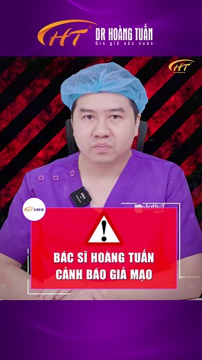 Cảnh báo lừa đảo giả mạo bác sĩ Hoàng Tuấn