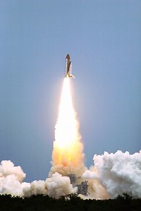 Launch of Space Shuttle Atlantis on STS-125 Mission
