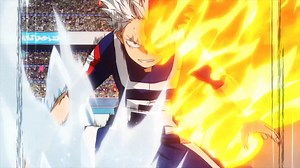 My hero academia Deku vs Todoroki #deku #dekuvstodoroki #fyp #fypシ #fypage #anime #animefight #dub #todoroki #mha