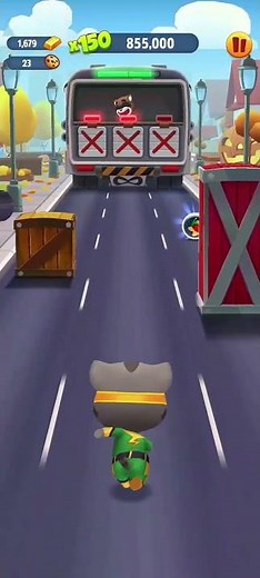 Talking Tom Gold Run Gameplay Super Tom -2 #shorts aaaaaaaaaaaaaaaaaaaaaaa