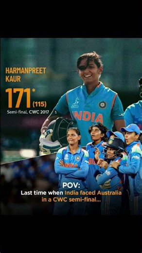 last time when India face australia in cwc 2017#cricket #athlete