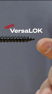 Our NEW VersaLOK 1/2" lag replacement is easy to install, and features our ProjectLife coating! VersaLOK's sharp point and aggressive 3" thread makes installation a breeze, requiring no predrilling, and it's durable coating provides top of the line corrosion resistance. Message us to try out VersaLOK for yourself! www.fastenmaster.com/products/versalok #FastenMaster #FastenMasterPRO #PRODriven #BuildBetter #LOKLine #VersaLOK | FastenMaster