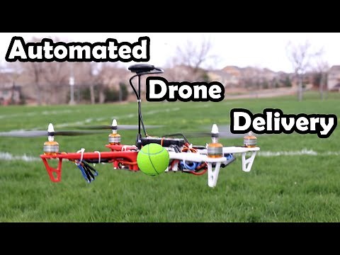 How to make Automated Delivery Drone - [w/ Pixhawk, Geo-fencing, RTL, Automated Package Delivery]