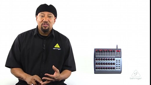 Behringer B-Control Rotary Bcr2000 Total Recall Usb/Midi Controller Desk With 32 Illuminated Rotary Encoders