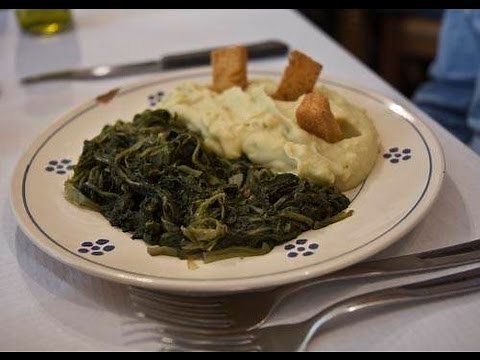 Fave e cicorie piatto pugliese,Ricetta vegetariana