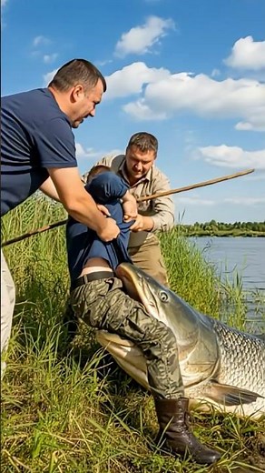 Fishermen Shocked by Giant Catfish Catch – You Won’t Believe It #rescue #wildlife