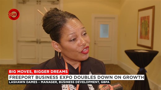 2.7K views · 16 reactions | It's back, and it's bigger! We're talking about the second Freeport Business Expo, which officially opened this morning at the Grand Lucayan Resort, and from the energy on the floor, it's clear momentum is building for Grand Bahama's revival. | Our News Bahamas | Facebook