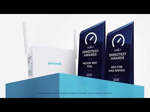 El internet más rápido del país.