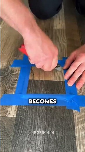 How to fix a damaged vinyl floor