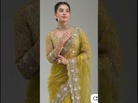 Best wedding guest look 2026// Letest saree styling Idea#saree look