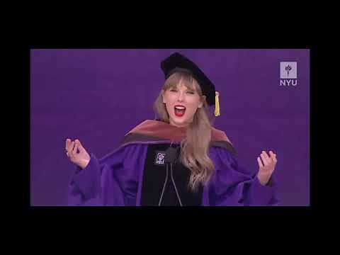 Taylor Swift NYU Commencement Speech and Accepts Honorary Degree at NYU Graduation