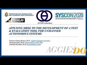 Model-Based Systems Engineering to for Testing and Evaluation of Unmanned Autonomous Systems