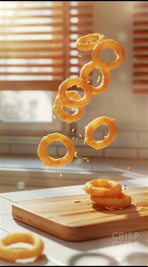 Onion Rings (Saffron + Yuzu) | ASMR in 10 Cuts