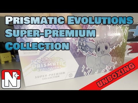 Prismatic Evolutions Super-Premium Collection UNBOXING - Pokémon TCG: Scarlet & Violet