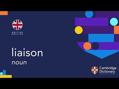 How to pronounce liaison | British English and American English pronunciation