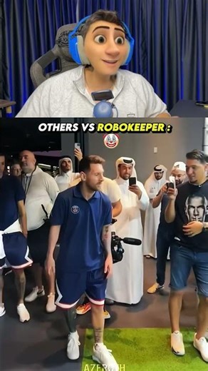 Messi VS The Robot Goalkeeper Who Never Concedes A Goal