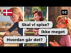 Master Danish Conversations 🇩🇰 7 Easy Dialogues for Beginners (A2-B1 Level)