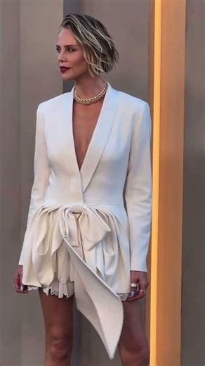 Charlize Theron at The Odyssey premiere in New York. ✨#charlizetheron #theodyssey