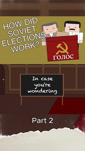 How did Soviet Elections Work 2 #historymatters #learnontiktok