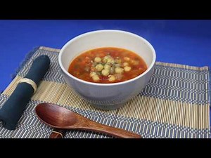 アルファ米「みんなのごはん」を使ったお米のレシピ 〜ハリラスープ（モロッコ料理）